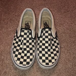 Checkered Vans